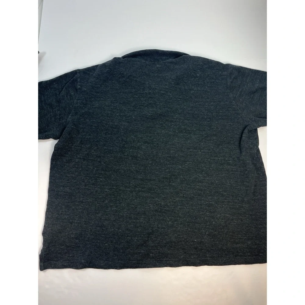 Polo Ralph Lauren Sweater Mens 2XL Gray Estate Rib Quarter Zip Pullover Pony
